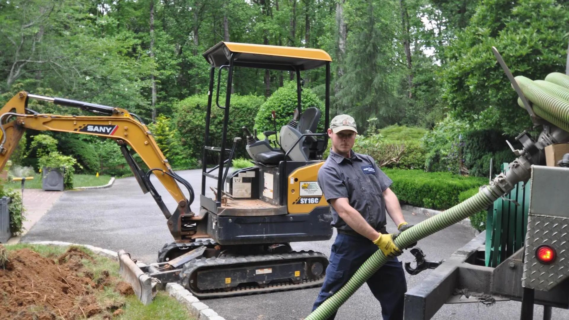 Septic Inspection in Milton