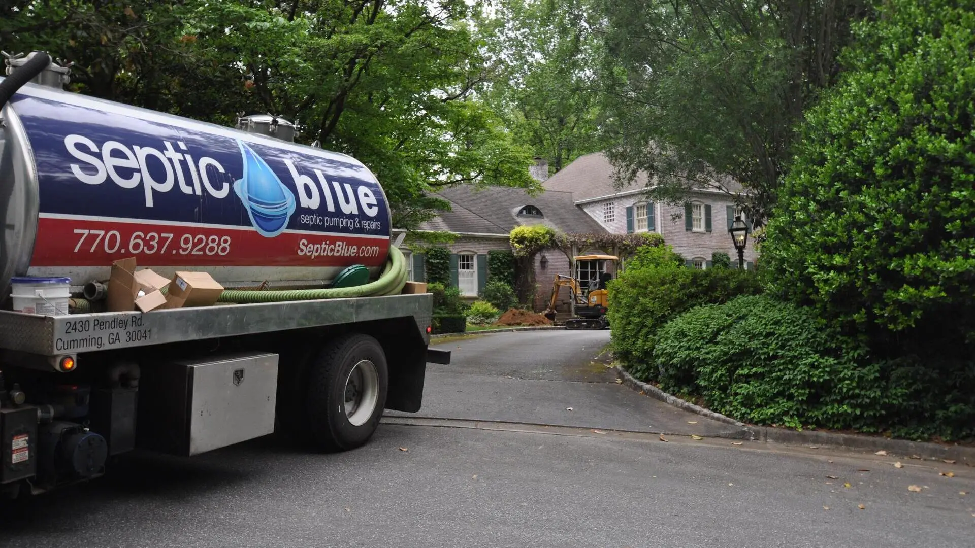 Septic Tank Repair in Woodstock