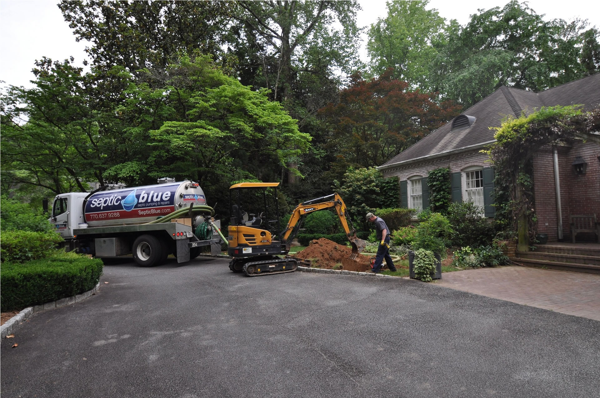 Septic Tank Repair in Marble Hill, GA