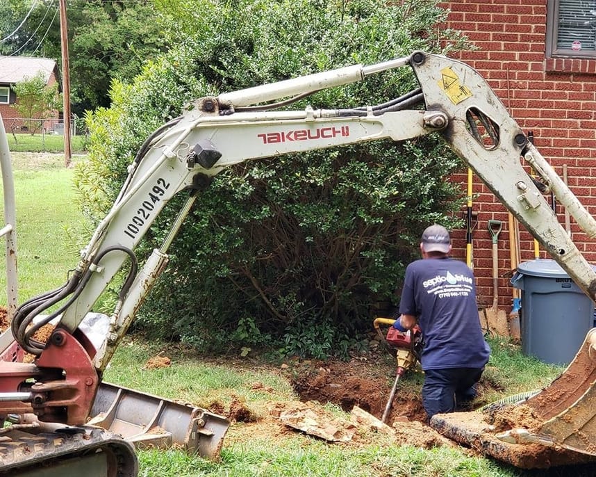 Field Line Replacement in Lawrenceville, GA