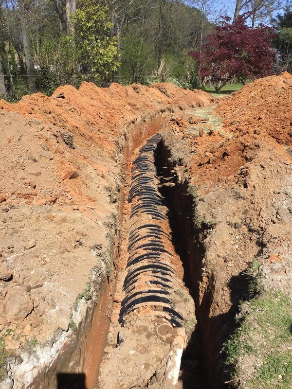 Field Line Replacement in Woodstock, GA